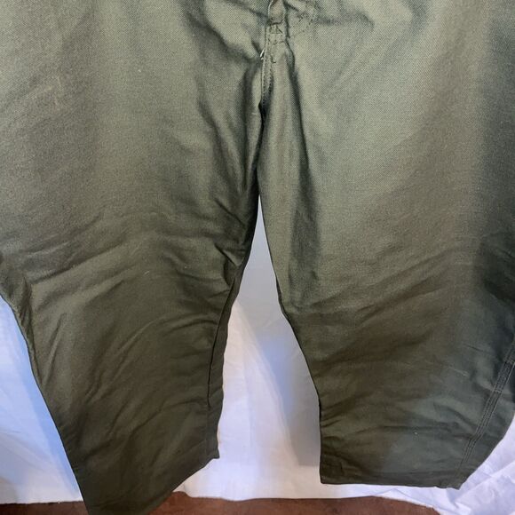 Bulwark FR Men’s Straight Jeans Size 42 X 32 Army Green Workwear Rugged NWOT - Picture 7 of 12
